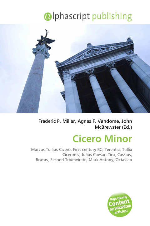 Kniha Cicero Minor Agnes F. Vandome