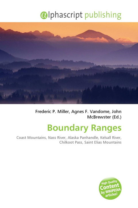 Knjiga Boundary Ranges Agnes F. Vandome