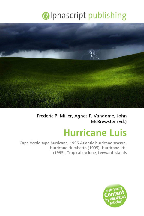 Knjiga Hurricane Luis Agnes F. Vandome