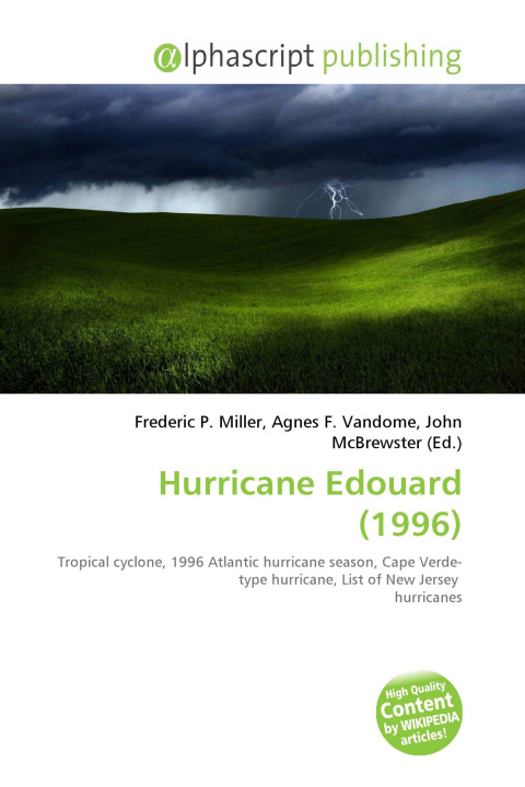 Kniha Hurricane Edouard (1996) Agnes F. Vandome