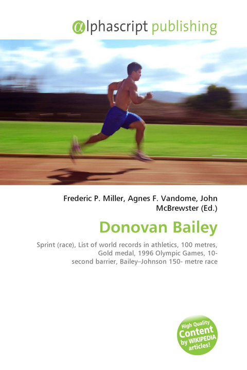 Kniha Donovan Bailey Agnes F. Vandome