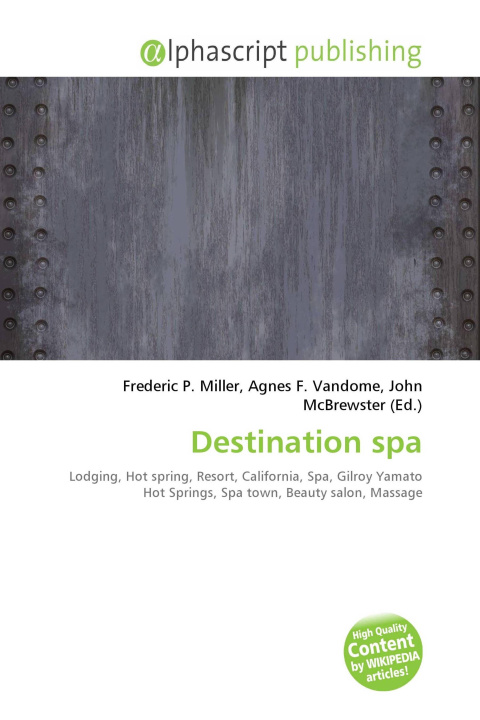 Kniha Destination spa Agnes F. Vandome