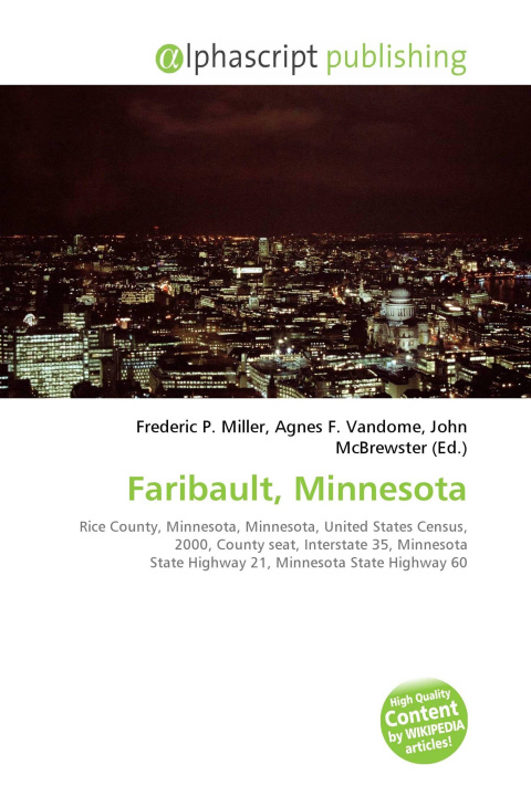 Kniha Faribault, Minnesota Agnes F. Vandome