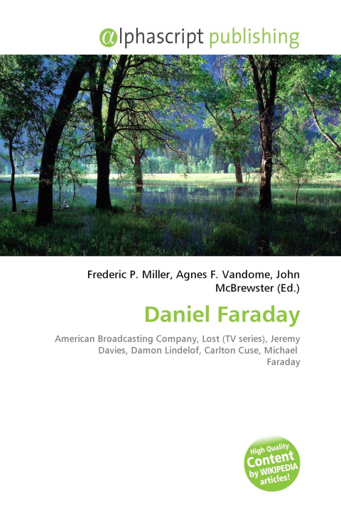 Kniha Daniel Faraday Agnes F. Vandome