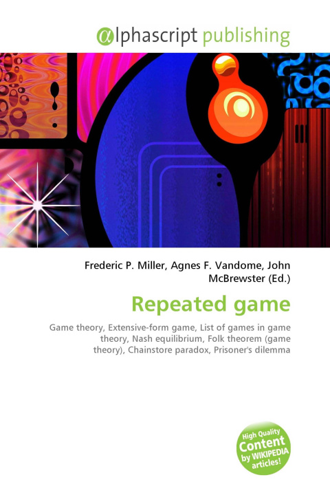 Kniha Repeated game Agnes F. Vandome