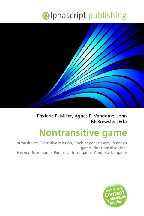 Kniha Nontransitive game Agnes F. Vandome