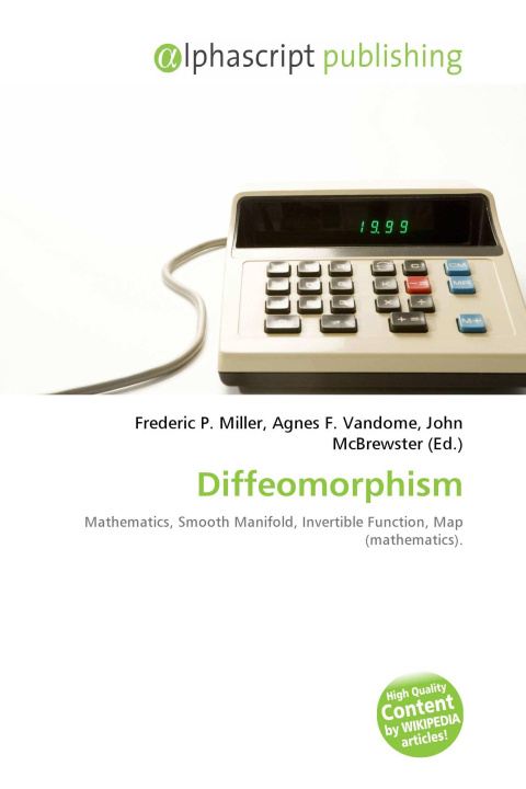 Kniha Diffeomorphism Agnes F. Vandome