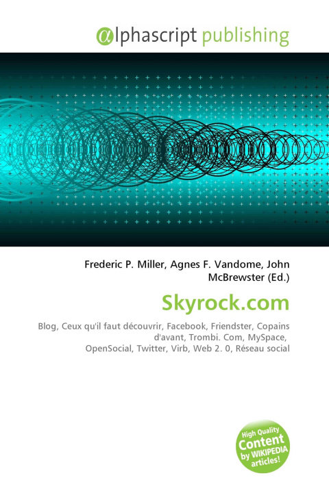 Knjiga Skyrock.com Agnes F. Vandome