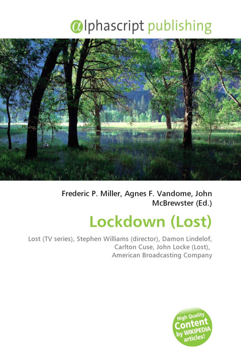 Könyv Lockdown (Lost) Agnes F. Vandome