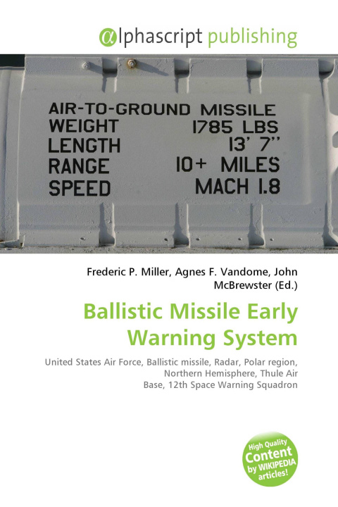 Kniha Ballistic Missile Early Warning System Agnes F. Vandome