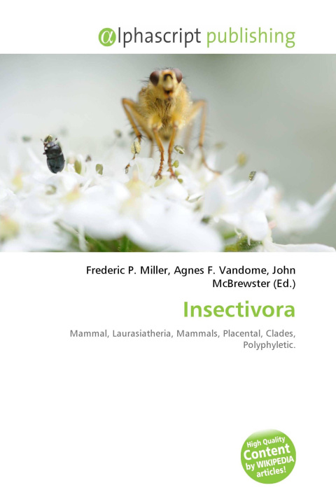 Kniha Insectivora Agnes F. Vandome
