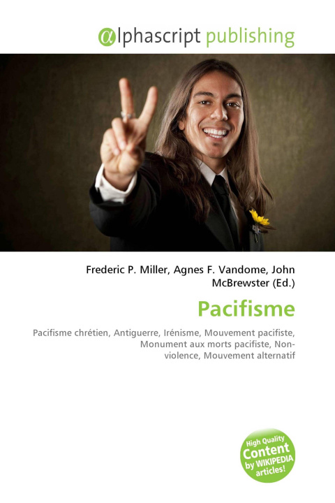 Kniha Pacifisme Agnes F. Vandome
