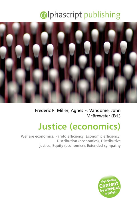 Knjiga Justice (economics) Agnes F. Vandome