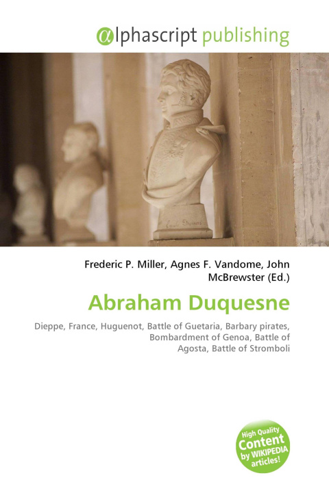 Knjiga Abraham Duquesne Agnes F. Vandome