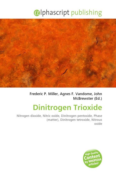 Kniha Dinitrogen Trioxide Agnes F. Vandome
