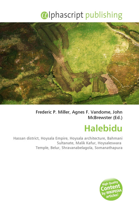 Kniha Halebidu Agnes F. Vandome