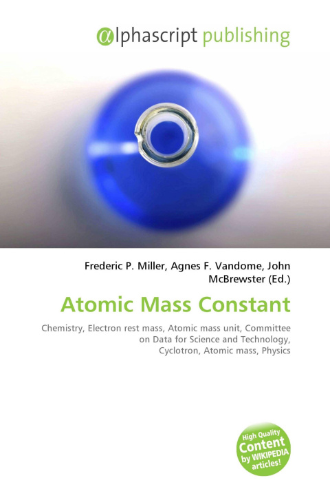 Kniha Atomic Mass Constant Agnes F. Vandome