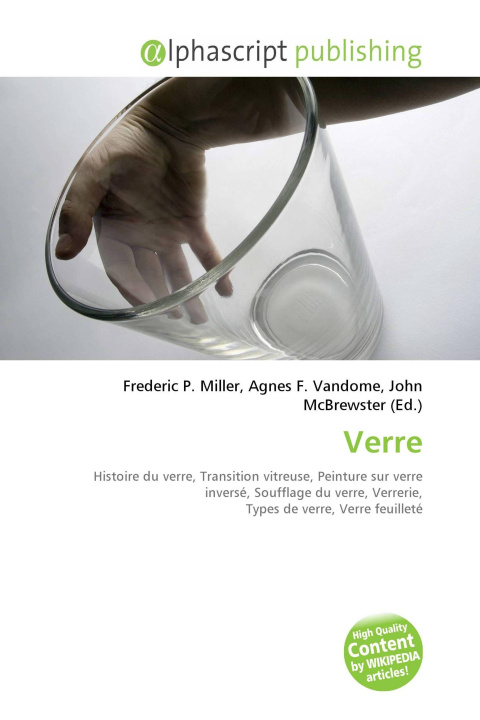 Kniha Verre Agnes F. Vandome