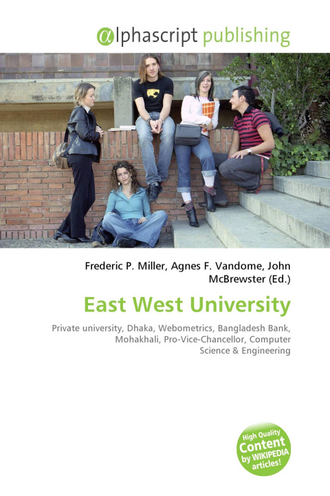 Kniha East West University Agnes F. Vandome