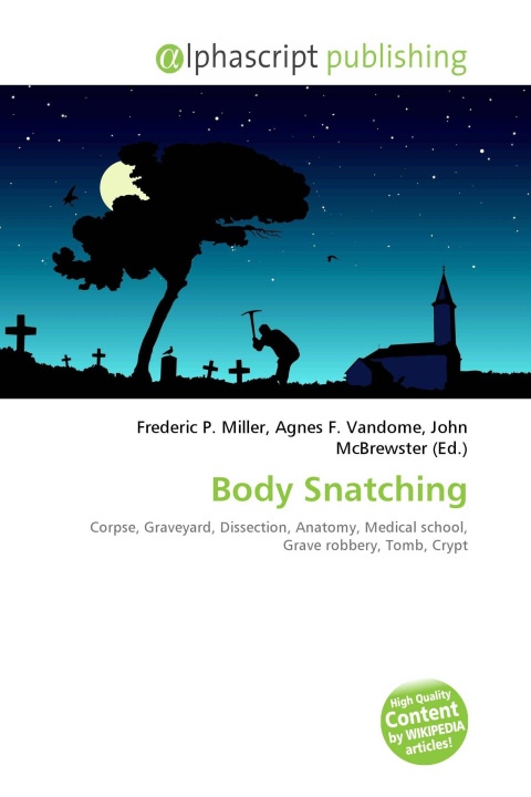 Kniha Body Snatching Agnes F. Vandome