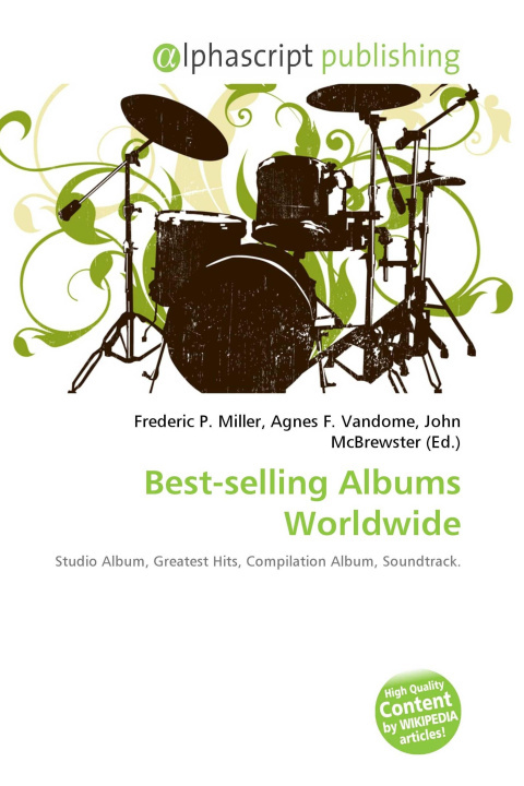 Kniha Best-selling Albums Worldwide Agnes F. Vandome