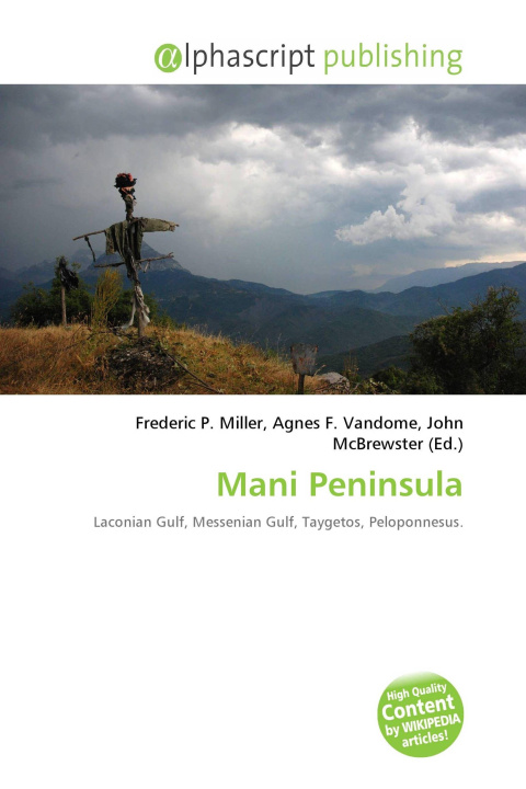 Knjiga Mani Peninsula Agnes F. Vandome