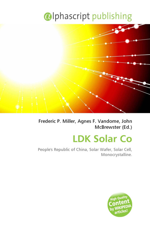 Kniha LDK Solar Co Agnes F. Vandome