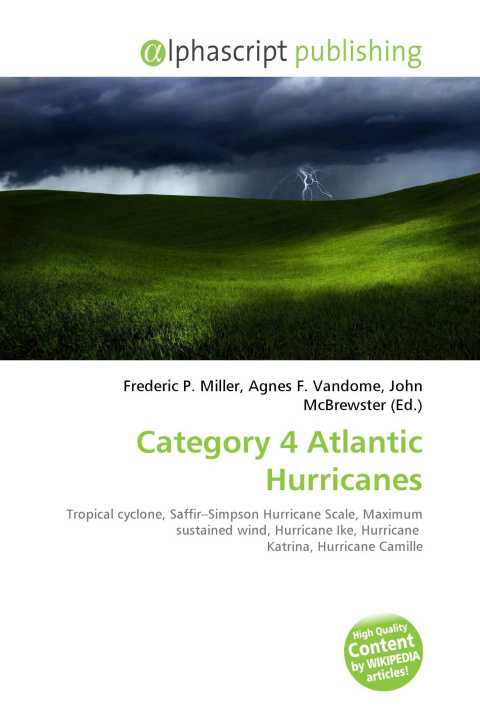 Kniha Category 4 Atlantic Hurricanes Agnes F. Vandome