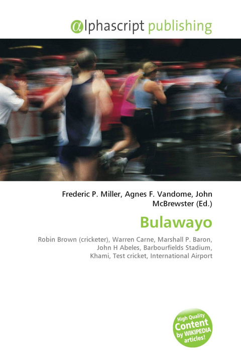 Kniha Bulawayo Agnes F. Vandome