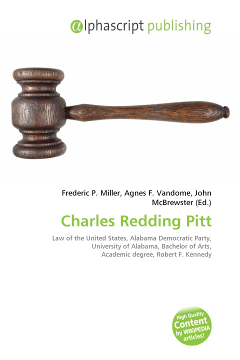Knjiga Charles Redding Pitt Agnes F. Vandome