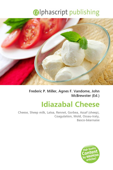 Kniha Idiazabal Cheese Agnes F. Vandome