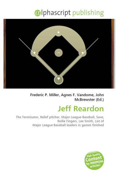 Knjiga Jeff Reardon Agnes F. Vandome