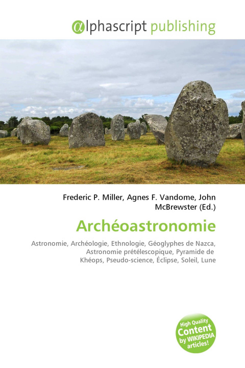 Kniha Archéoastronomie Agnes F. Vandome
