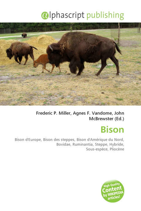 Kniha Bison Agnes F. Vandome