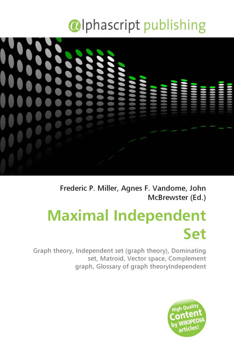 Kniha Maximal Independent Set Agnes F. Vandome