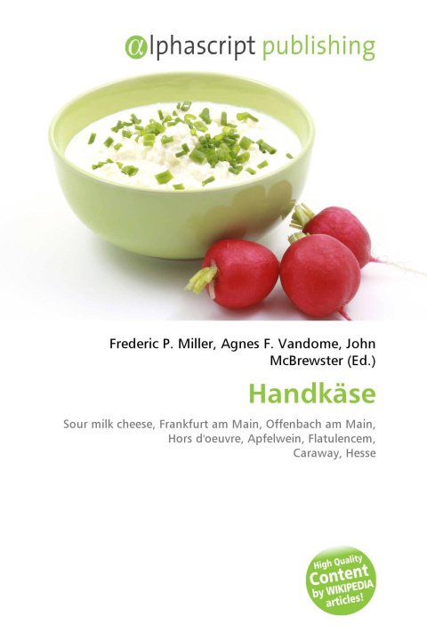 Kniha Handkäse Agnes F. Vandome