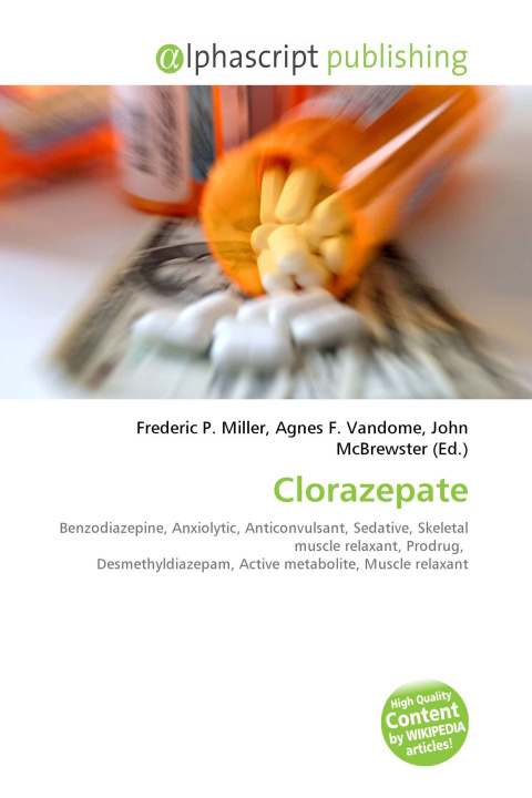 Kniha Clorazepate Agnes F. Vandome