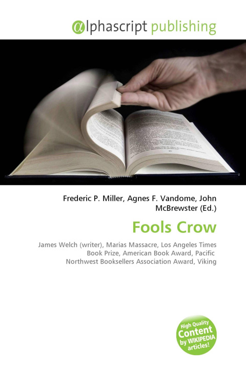 Kniha Fools Crow Agnes F. Vandome