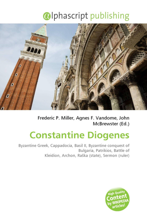 Kniha Constantine Diogenes Agnes F. Vandome