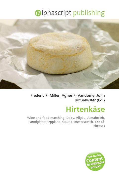 Knjiga Hirtenkäse Agnes F. Vandome