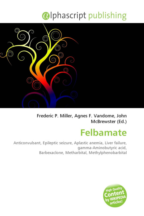 Kniha Felbamate Agnes F. Vandome
