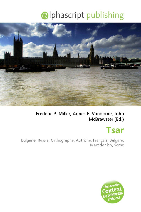 Kniha Tsar Agnes F. Vandome