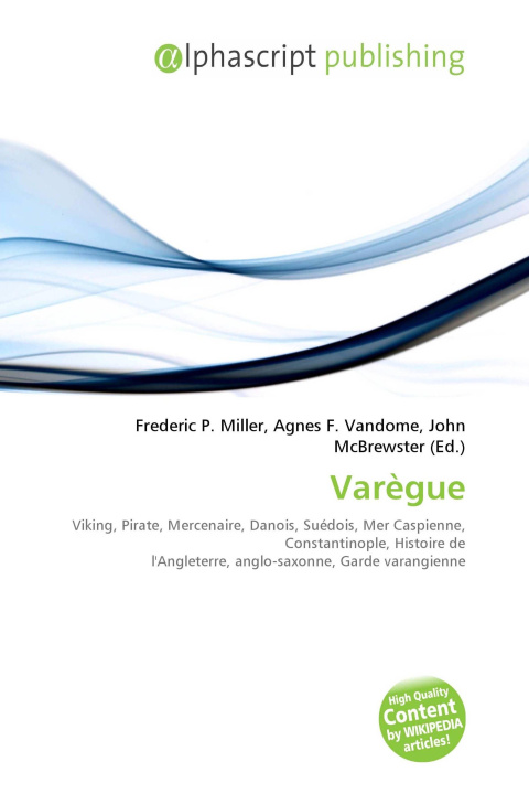 Kniha Varègue Agnes F. Vandome