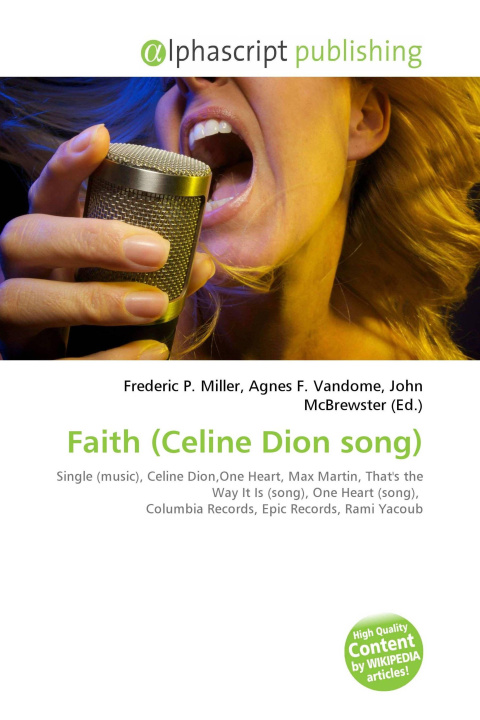 Książka Faith (Celine Dion song) Agnes F. Vandome