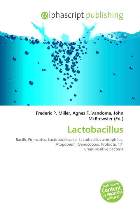Kniha Lactobacillus Agnes F. Vandome
