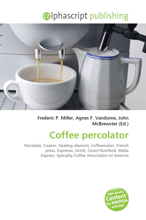 Kniha Coffee percolator Agnes F. Vandome