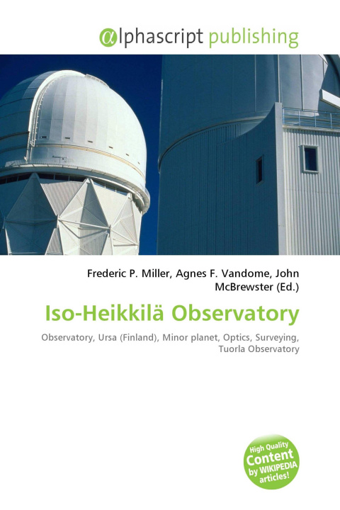 Kniha Iso-Heikkilä Observatory Agnes F. Vandome