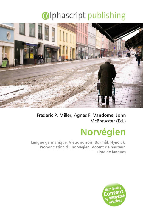 Kniha Norvégien Agnes F. Vandome