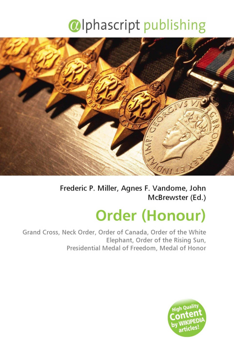 Kniha Order (Honour) Agnes F. Vandome
