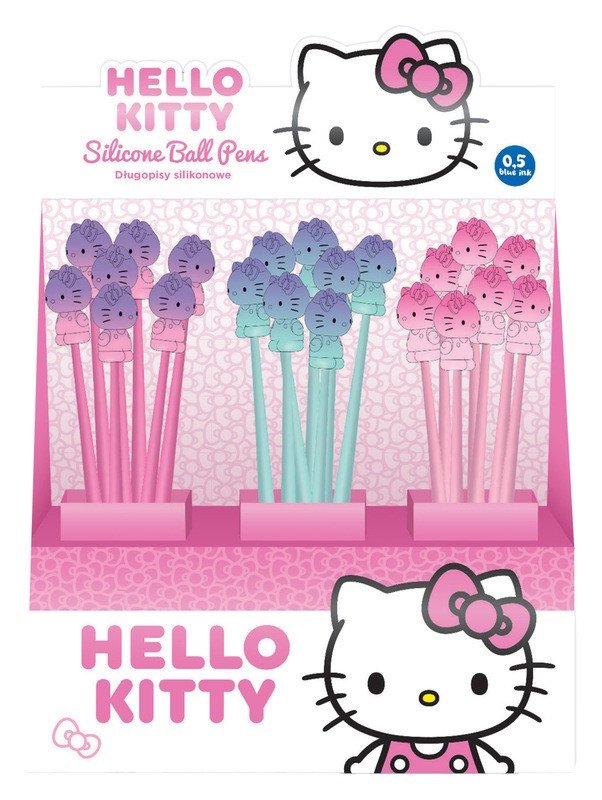 Artículos de papelería Kuličkové pero Flexi Hello Kitty, modrá náplň 